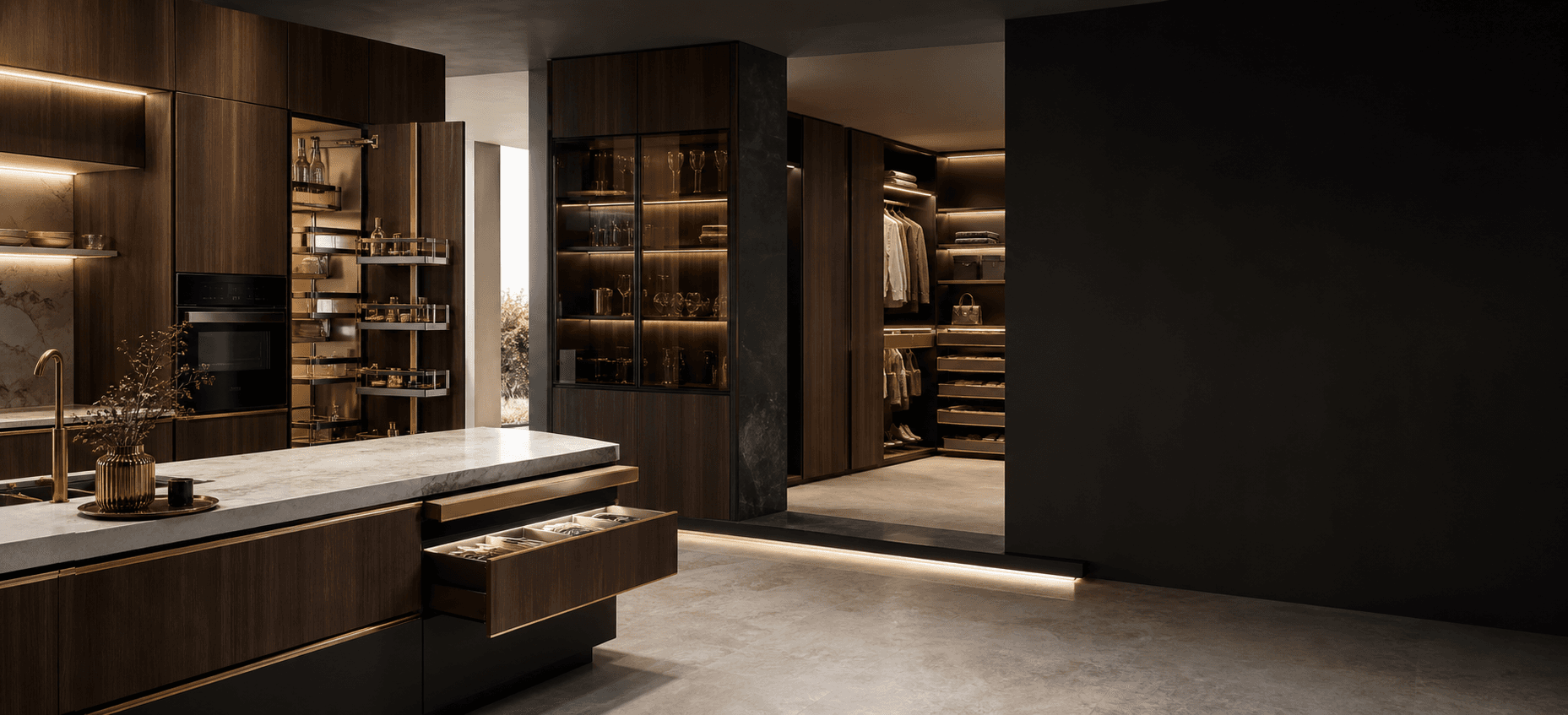 Premium ZaD kitchen, wardrobe and interior fit-out solutions
