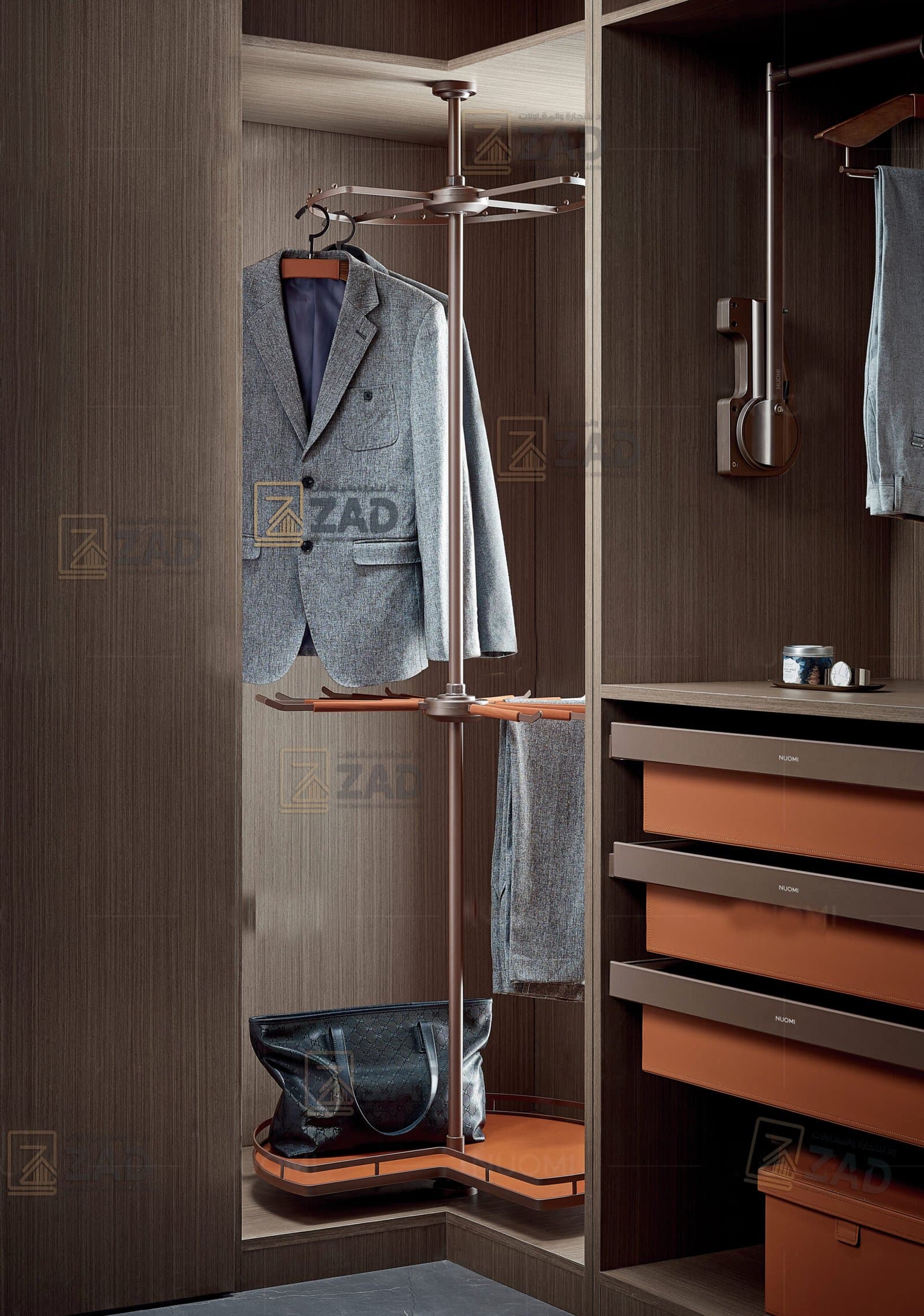 Rotating Multi-Purpose Wardrobe Organizer