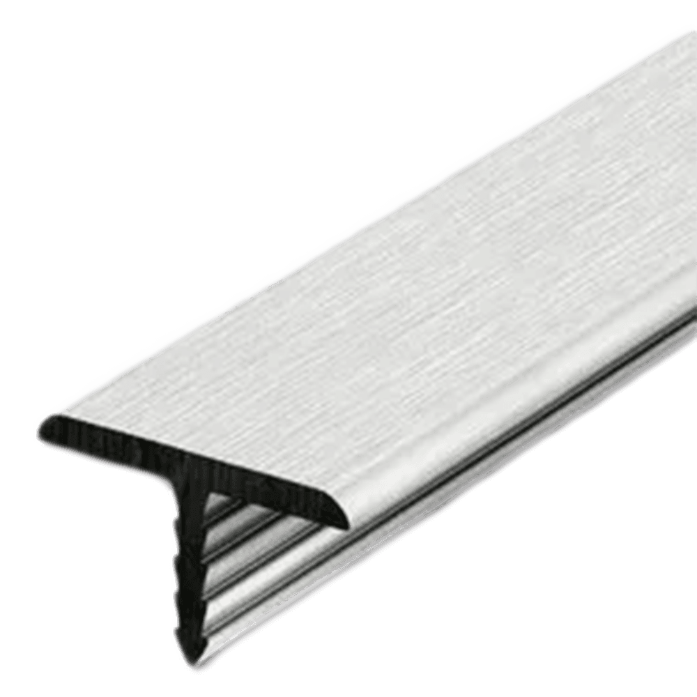 Decorative aluminum separators for wood.