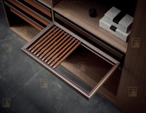 German Soft-Close Pants Rack Accessory - Image 3